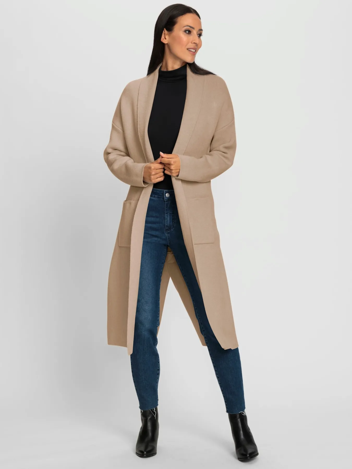 Manteau en tricot qualité épaisse