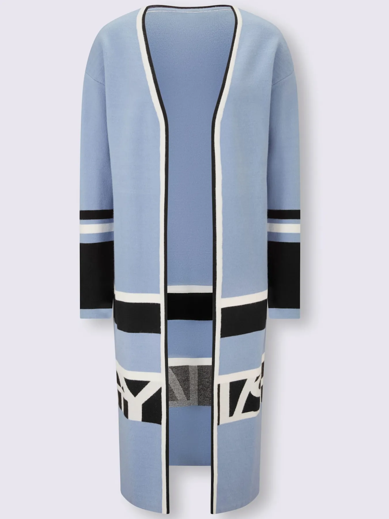 Manteau en tricot tendance : pas de fermeture