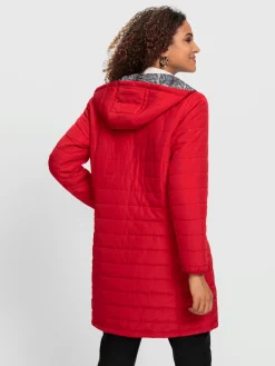 Manteau matelassé à capuche