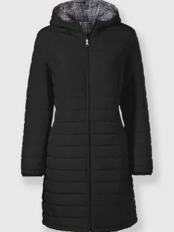 Manteau matelassé à capuche