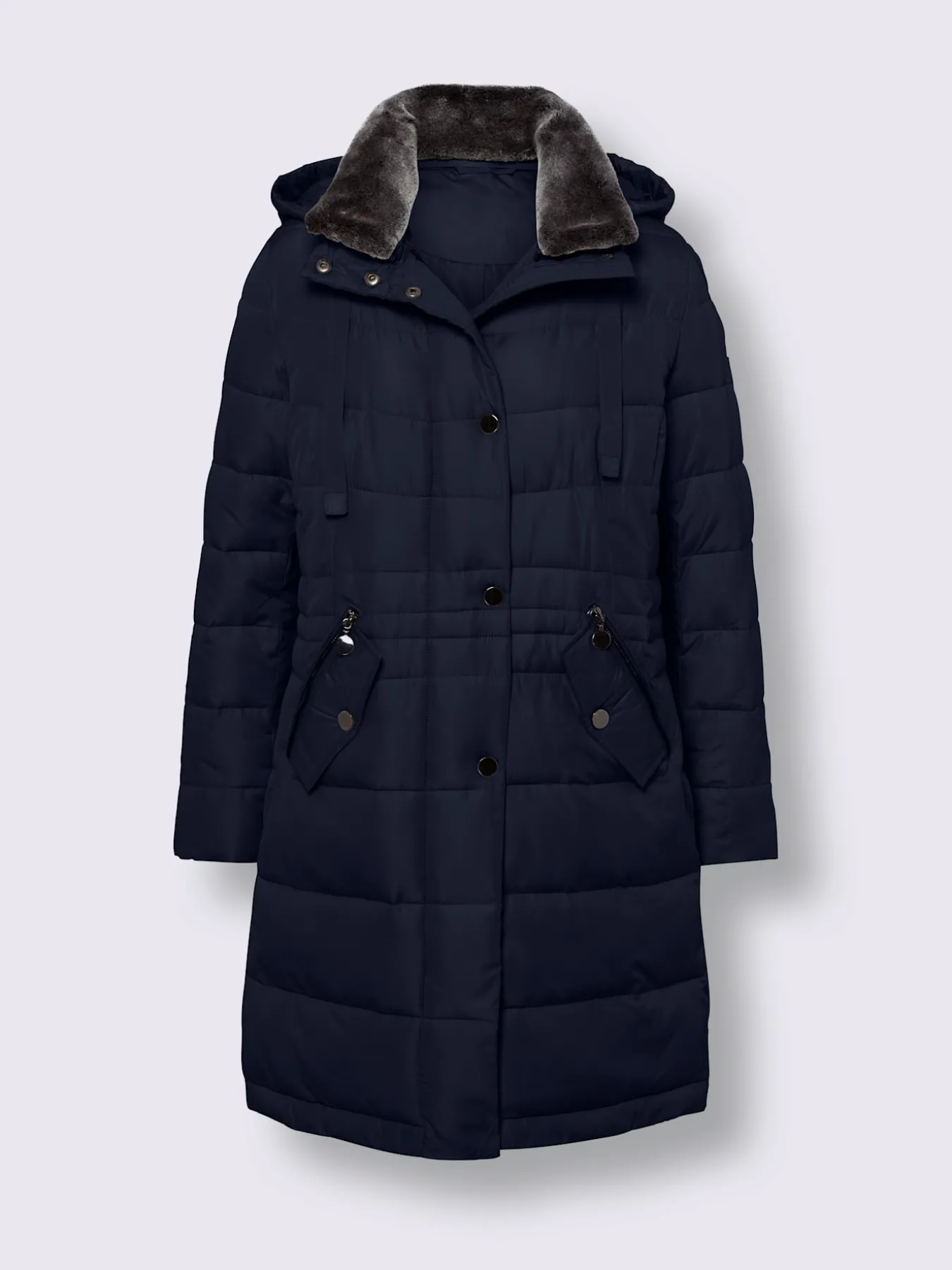 Manteau matelassé capuche amovible