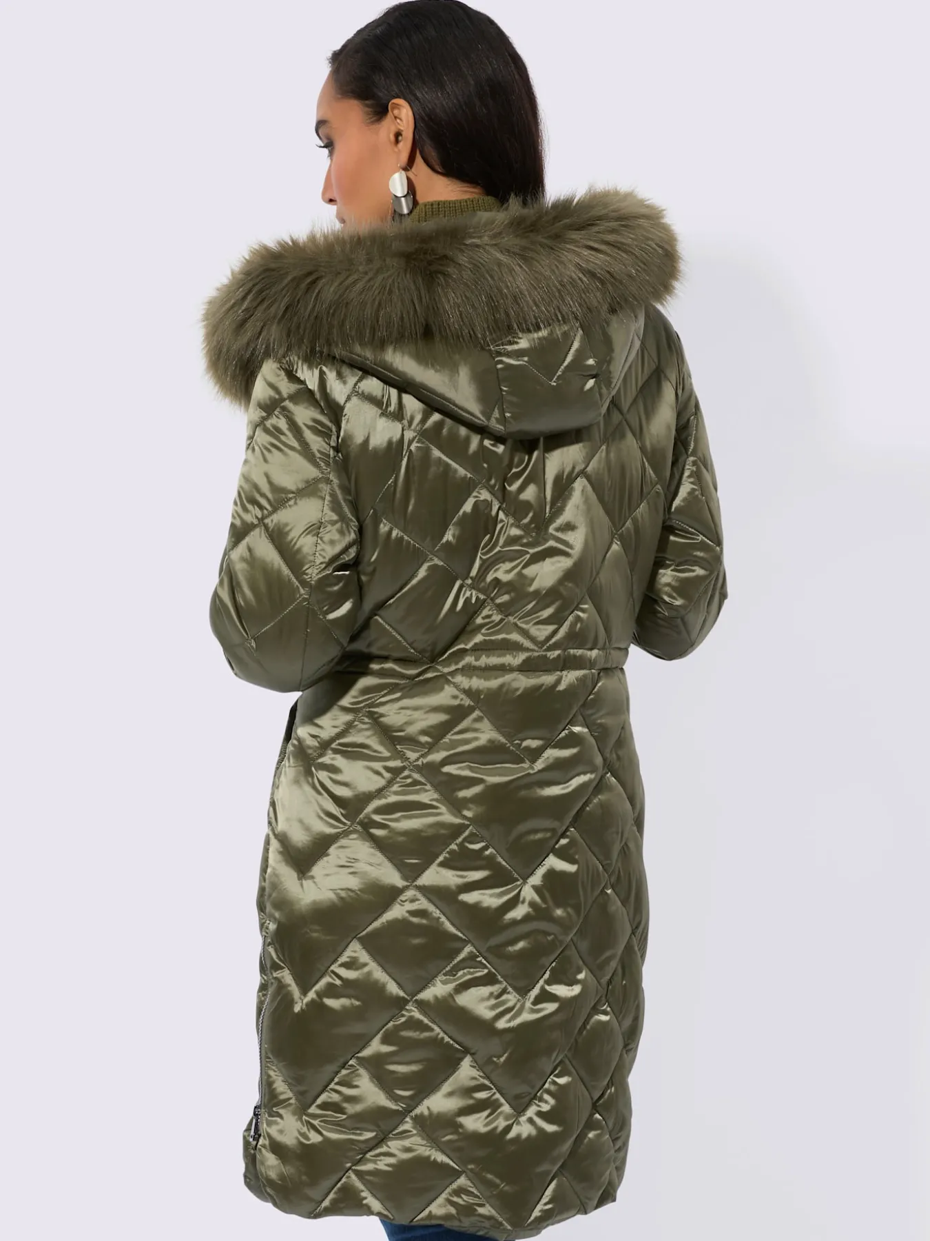 Manteau matelassé deux coloris tendance
