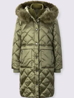 Manteau matelassé deux coloris tendance