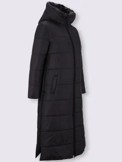Manteau matelassé inscription tendance à l'intérieur