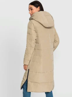 Manteau matelassé modèle réversible