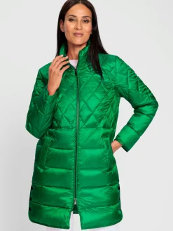 Manteau matelassé motif matelassé