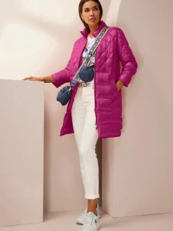 Manteau matelassé motif matelassé