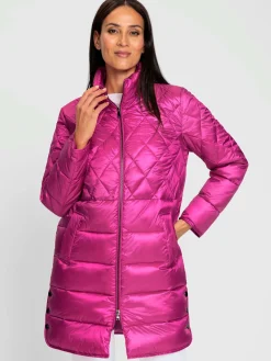 Manteau matelassé motif matelassé