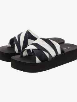 Mules chaussures de bain estivales à l'aspect animal tendance avec semelle imperméable
