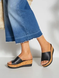Mules cuir de qualité