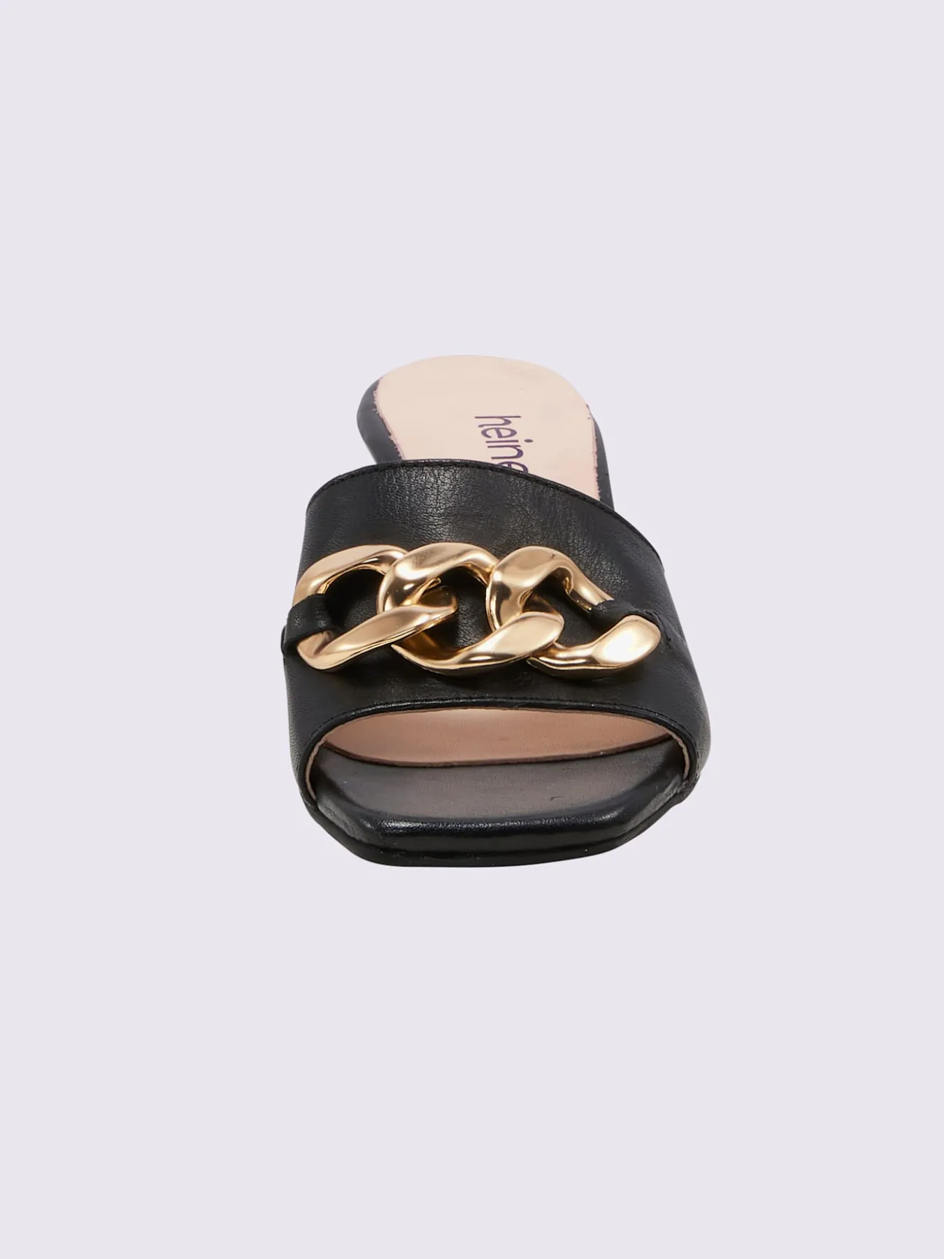 Mules cuir nappa de vache