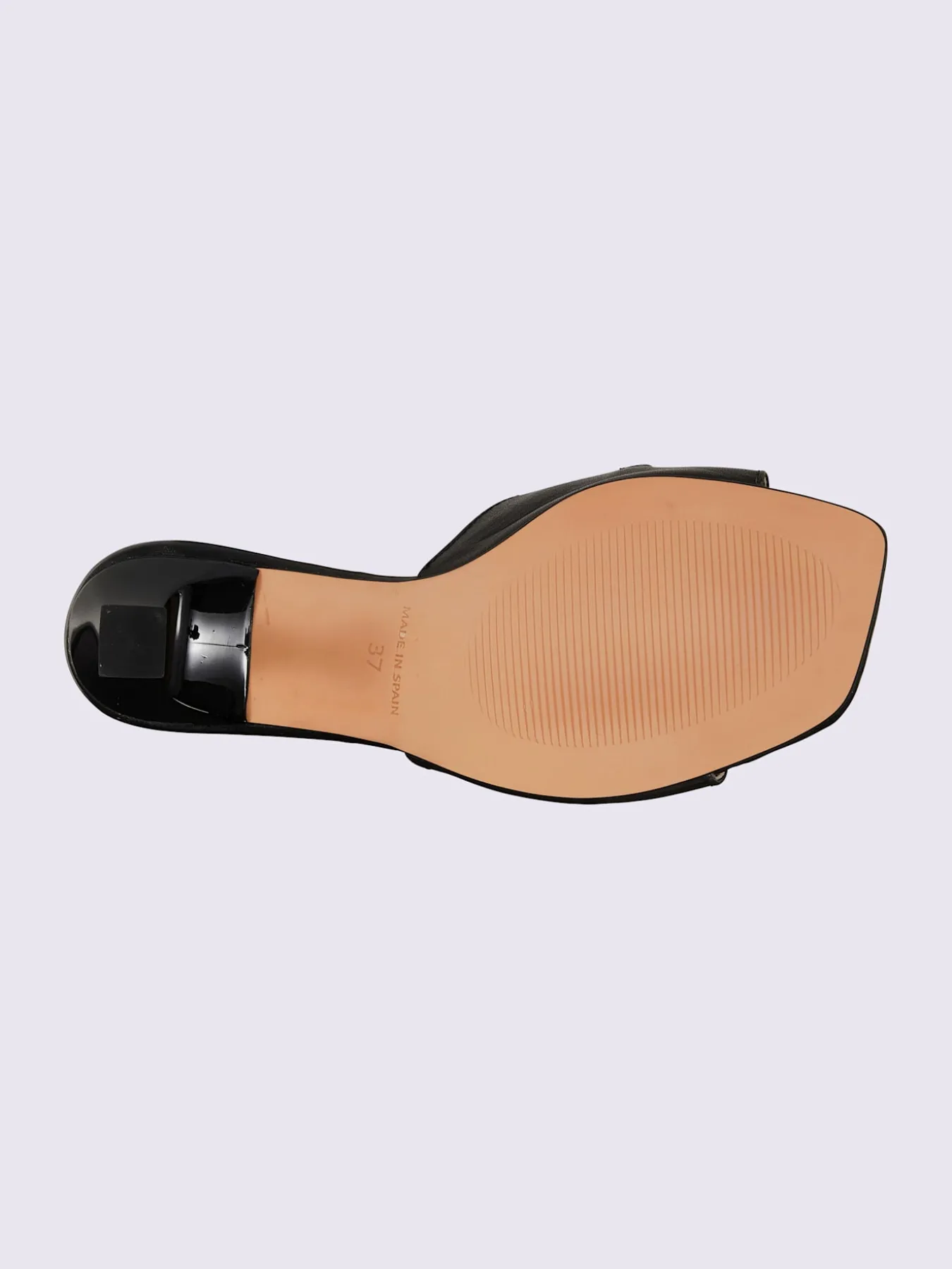 Mules cuir nappa de vache
