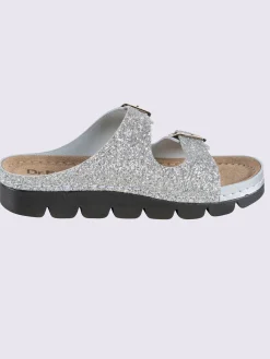 Mules cuir vachette