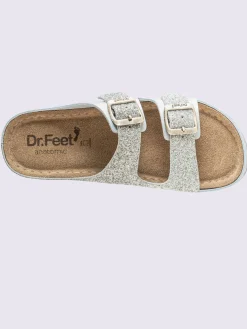 Mules cuir vachette