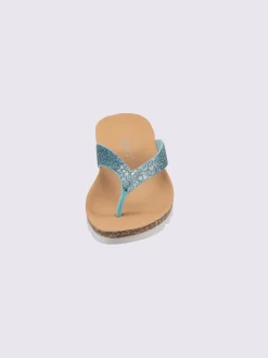 Mules de bain semelle compensée mode