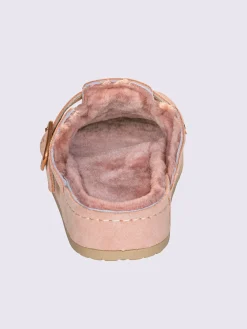 Mules doublure agneau véritable
