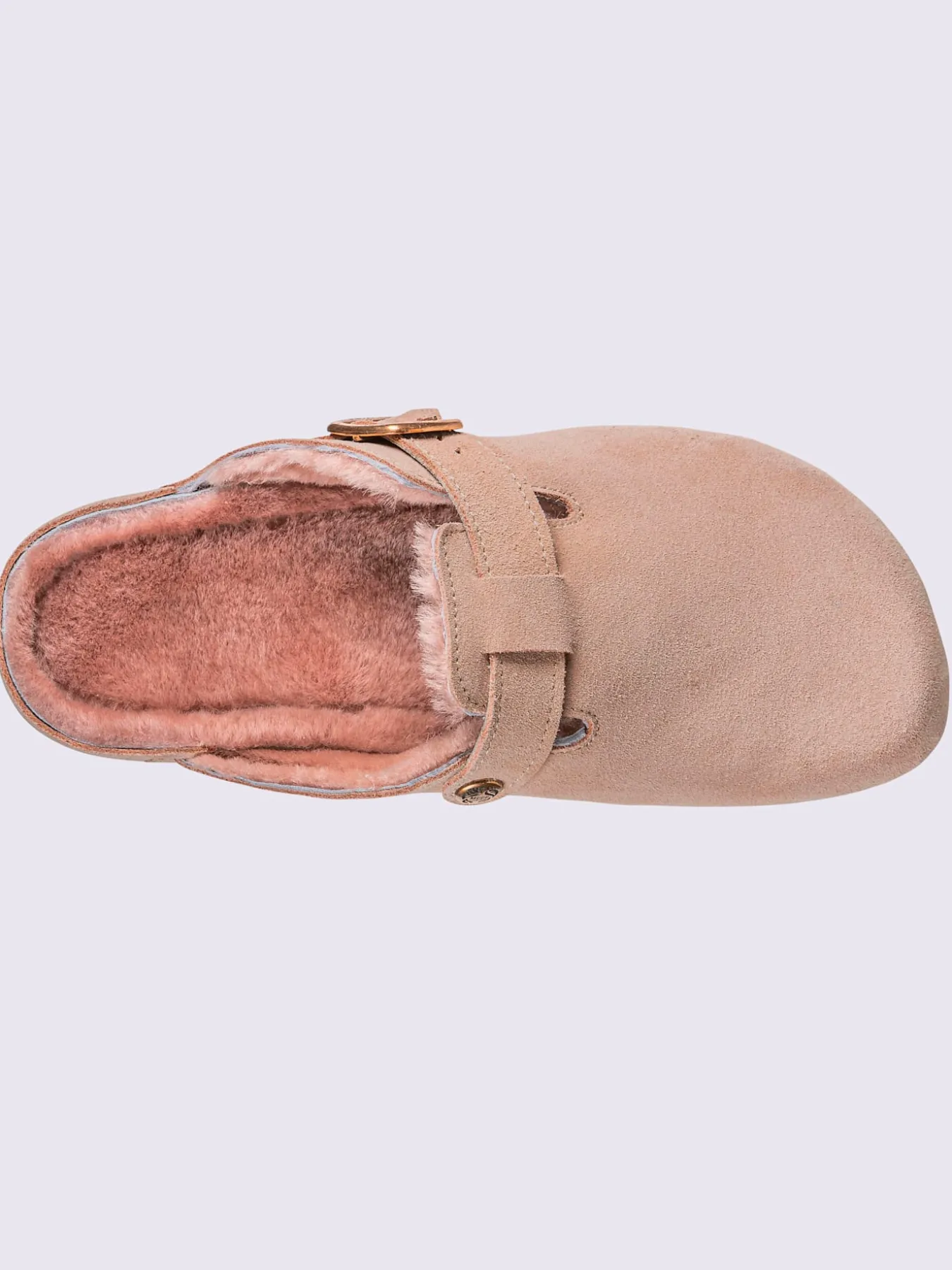 Mules doublure agneau véritable