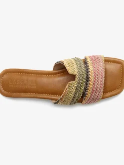Mules estivales au joli design tressé