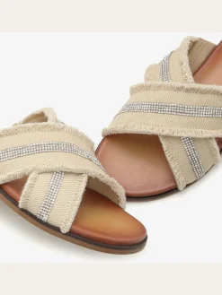 Mules orné de petits strass discrets