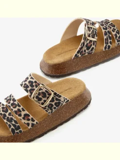 Mules tendance avec semelle compensée