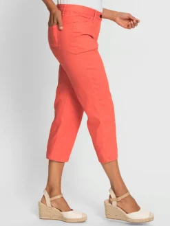 Pantalon 3/4 76% coton