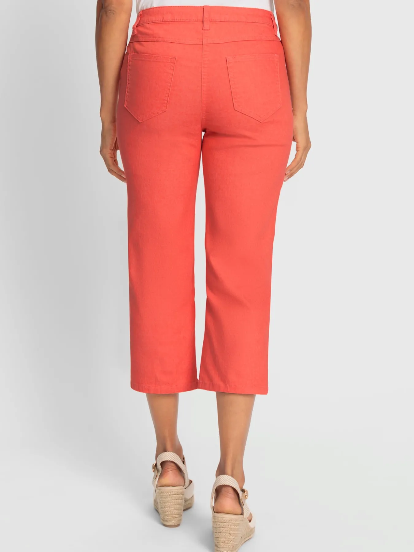 Pantalon 3/4 76% coton