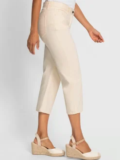 Pantalon 3/4 76% coton