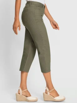 Pantalon 3/4 76% coton