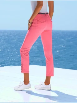 Pantalon 7/8 coupe skinny