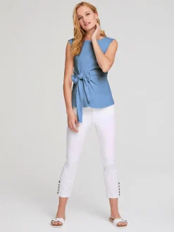 Pantalon 7/8 coupe skinny