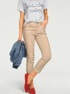 Pantalon 7/8 coupe skinny