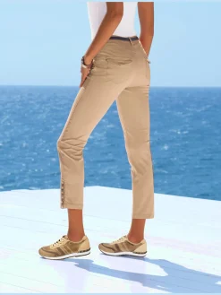 Pantalon 7/8 coupe skinny