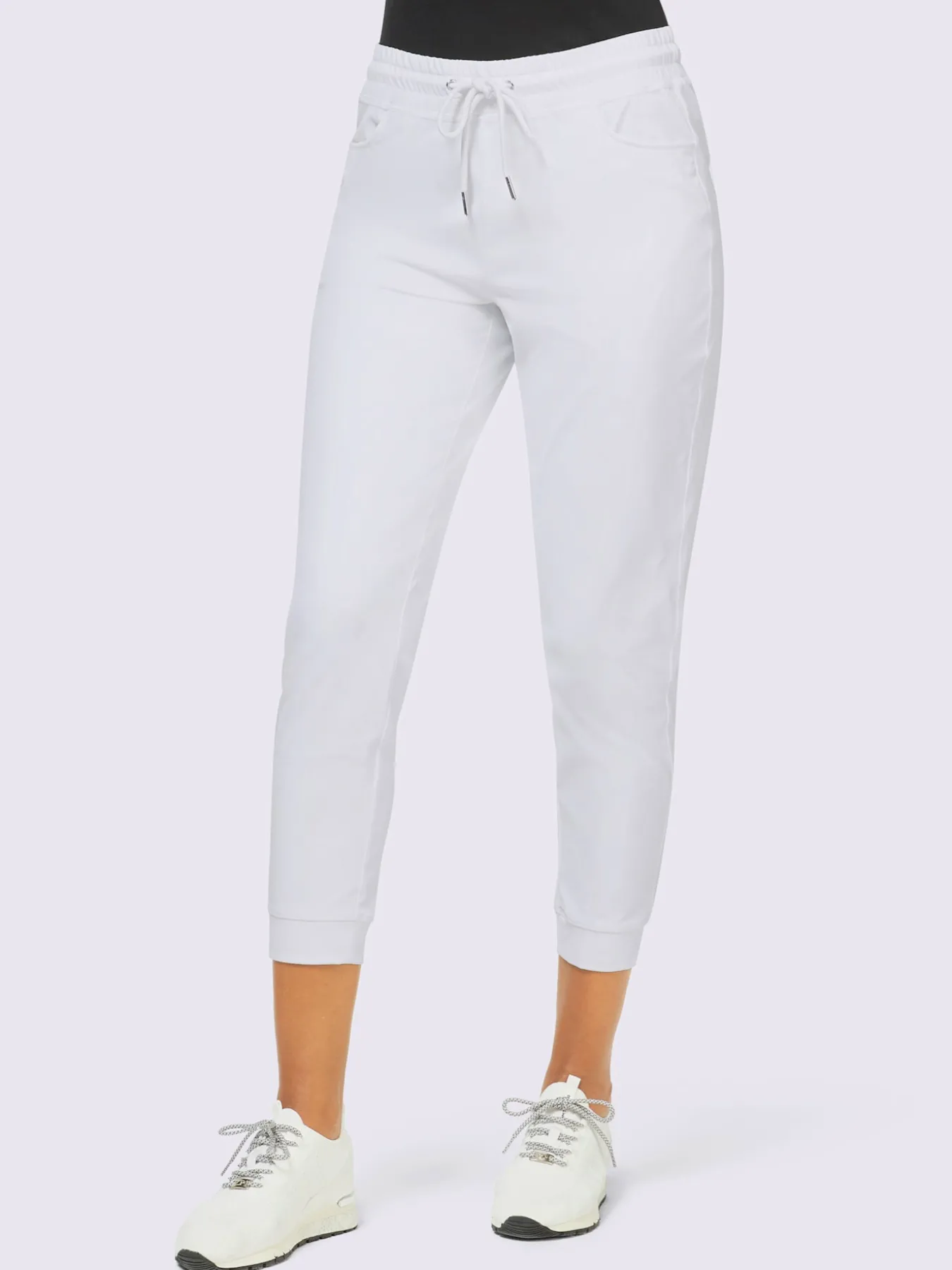 Pantalon 7/8 couture flatlock aux finitions