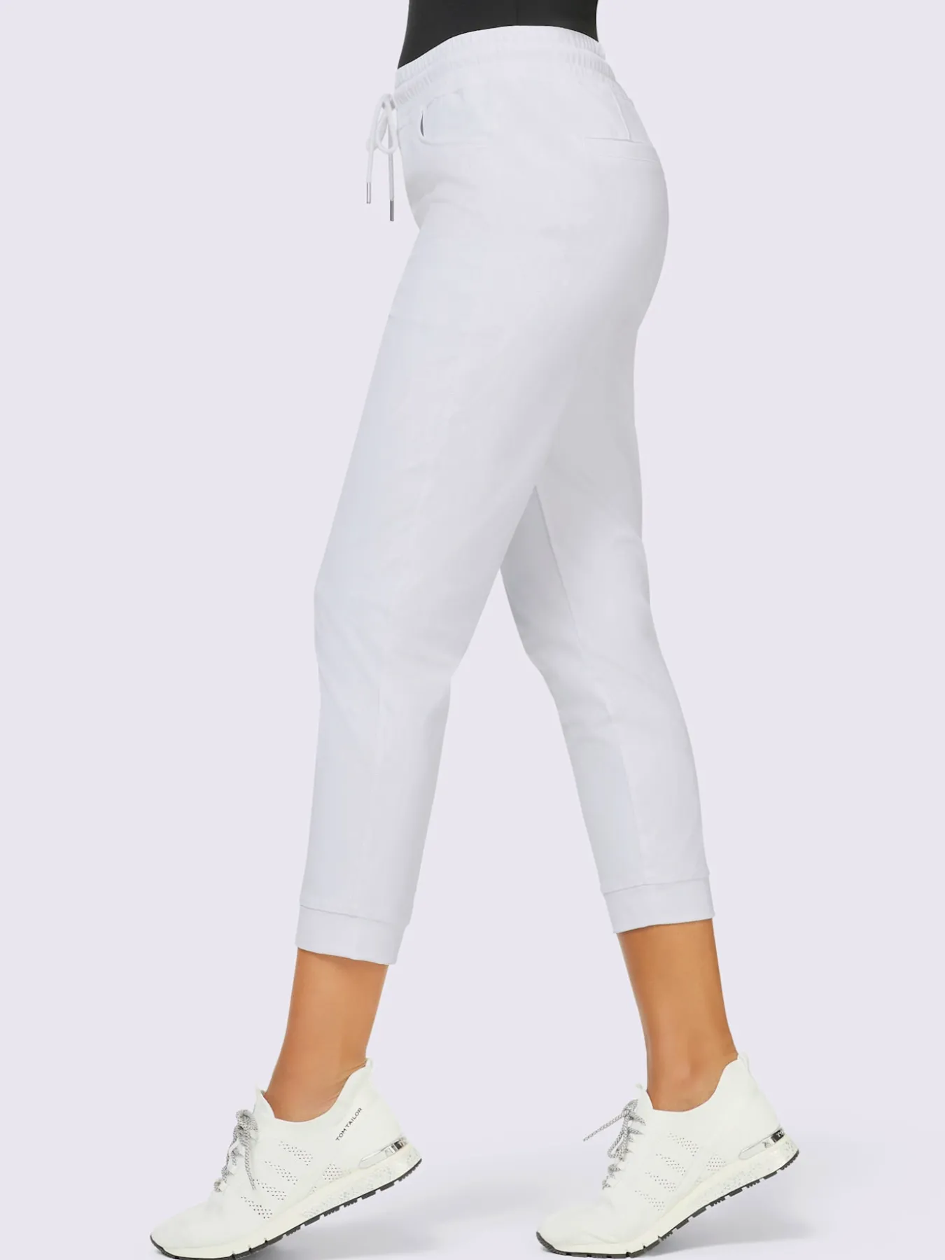 Pantalon 7/8 couture flatlock aux finitions