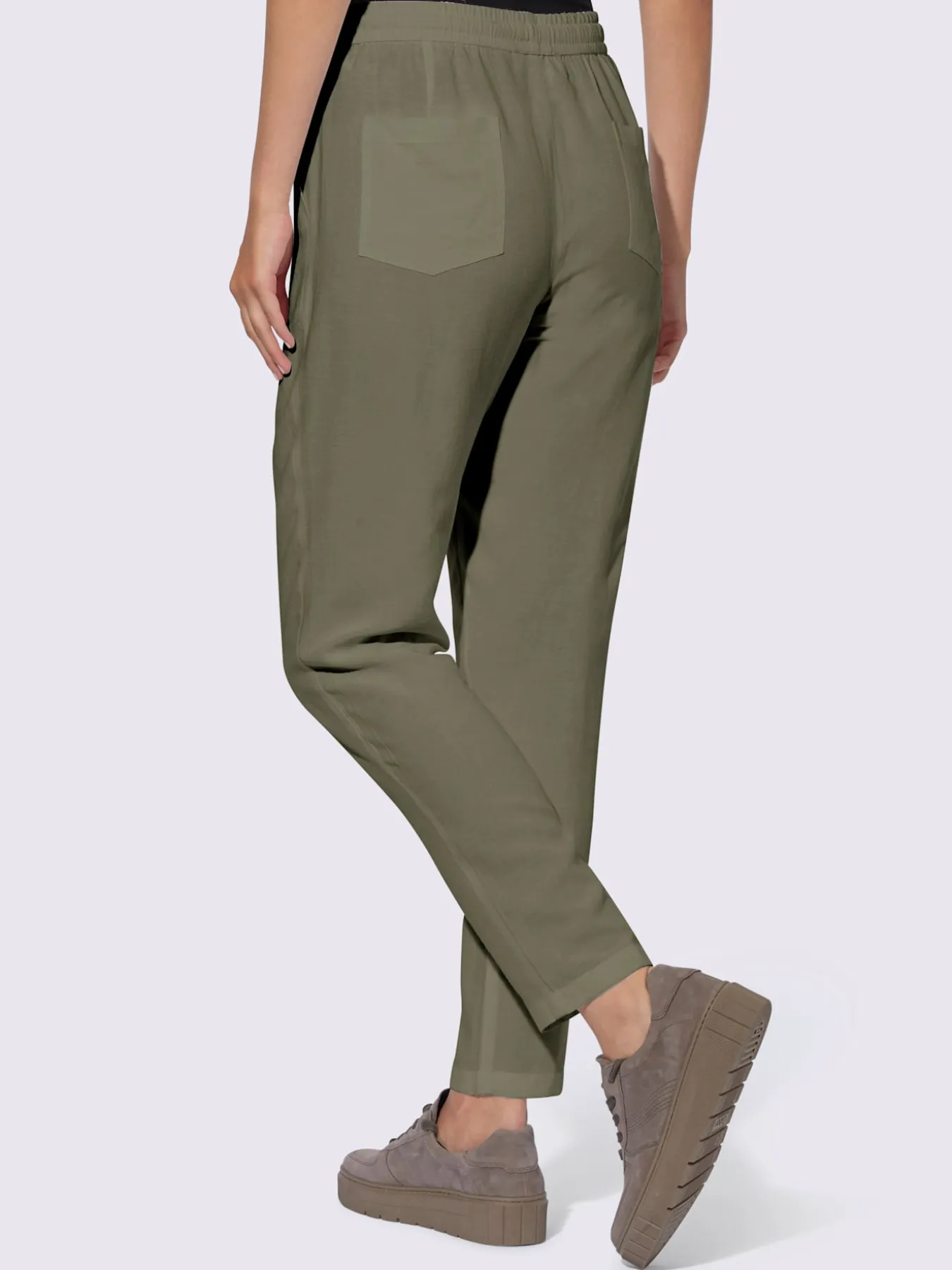 Pantalon 55% lin