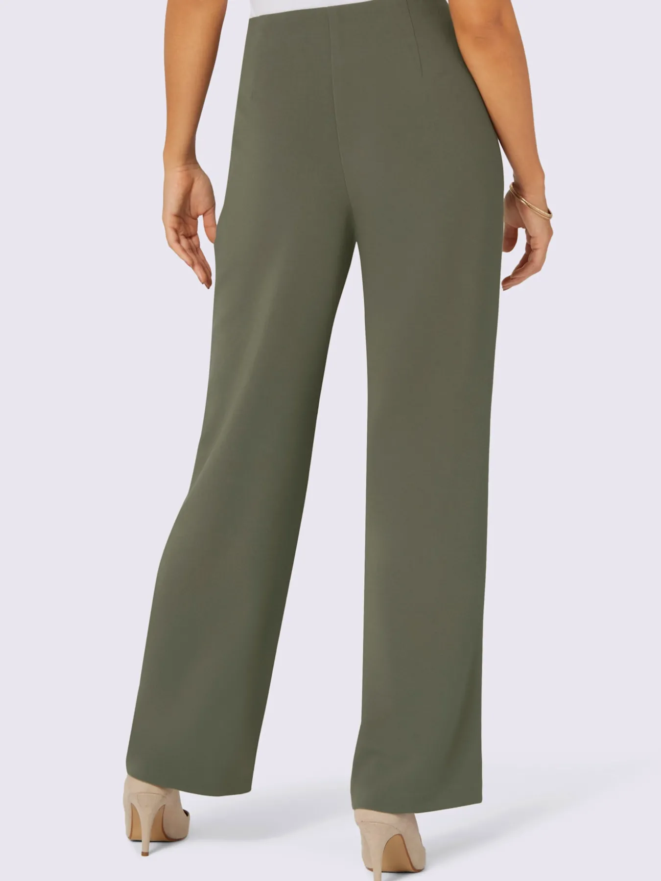 Pantalon à pinces entretien facile