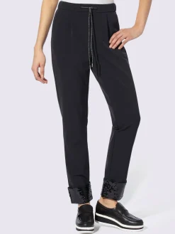 Pantalon à pinces qualité extensible