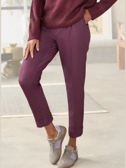 Pantalon 7/8 poches fendues pratiques
