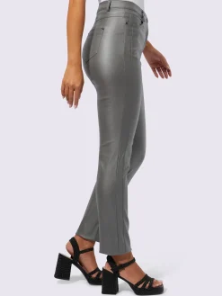 Pantalon 5 poches viscose
