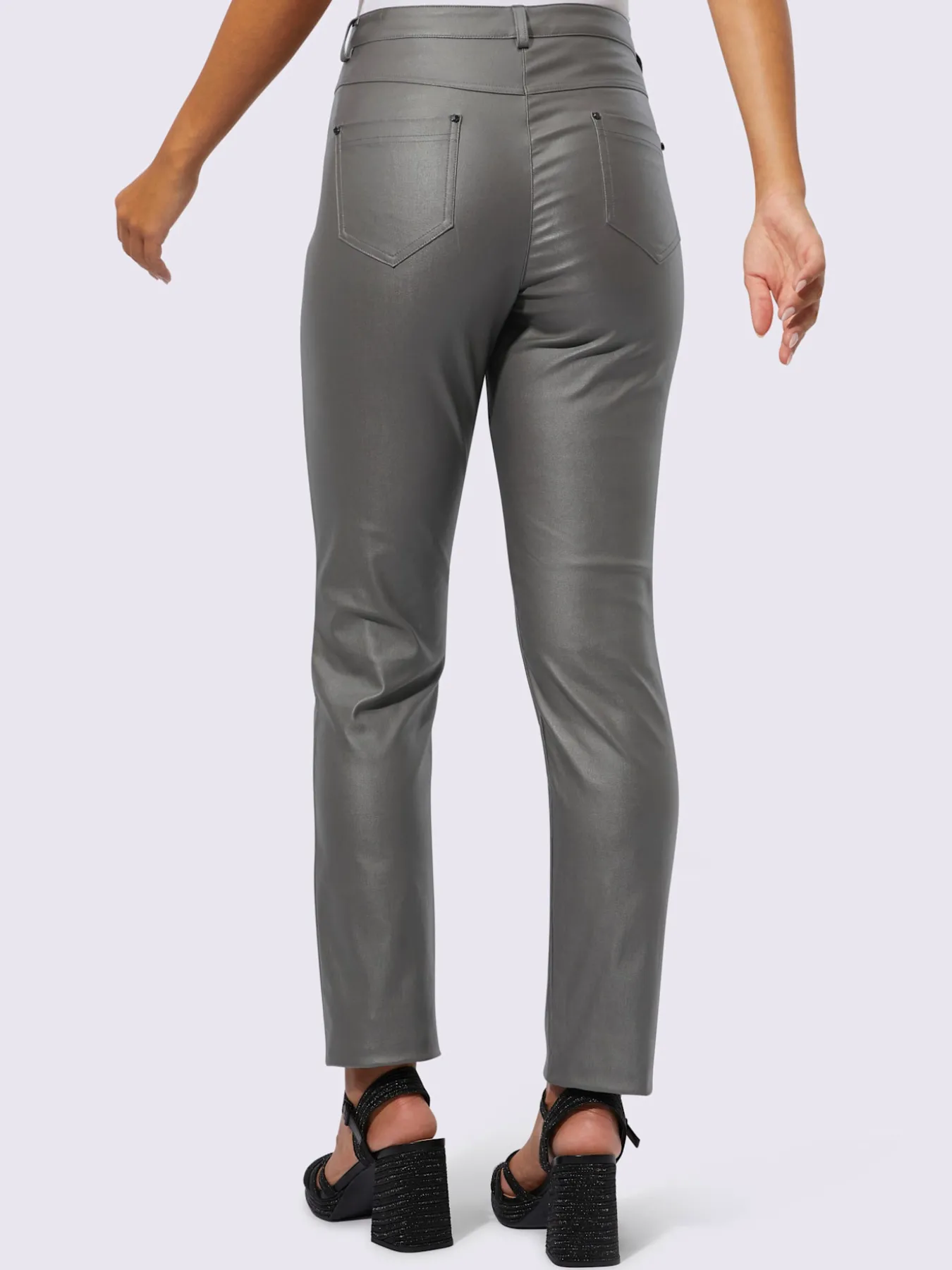 Pantalon 5 poches viscose