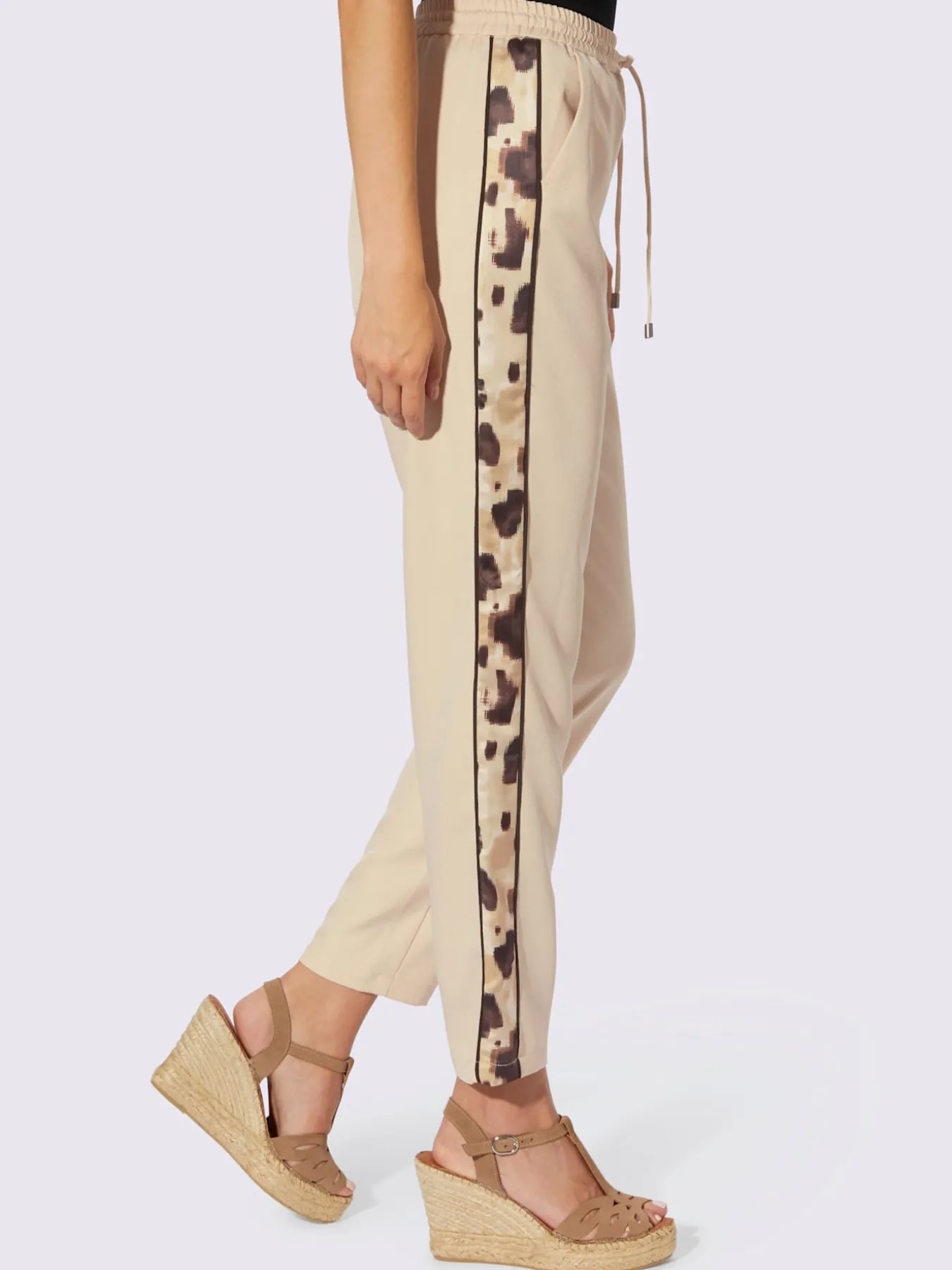 Pantalon 7/8 qualité tissée