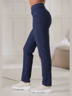 Pantalon aspect jean