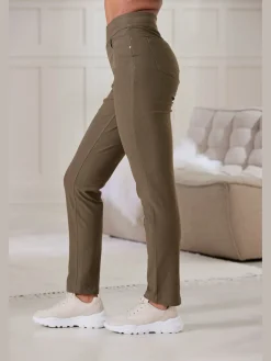 Pantalon aspect jean