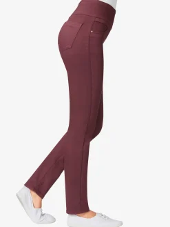 Pantalon avec ceinture large élastique et poches