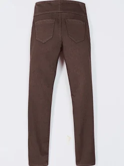 Pantalon avec ceinture large élastique et poches