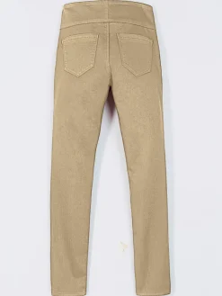Pantalon avec ceinture large élastique et poches