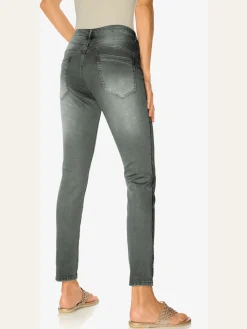 Pantalon boyfriend coupe droite