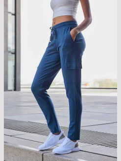 Pantalon cargo extensible et doux, gamme joggings