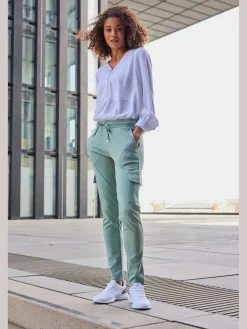 Pantalon cargo extensible et doux, gamme joggings