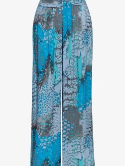 Pantalon ceinture à nouer élastique et fixe